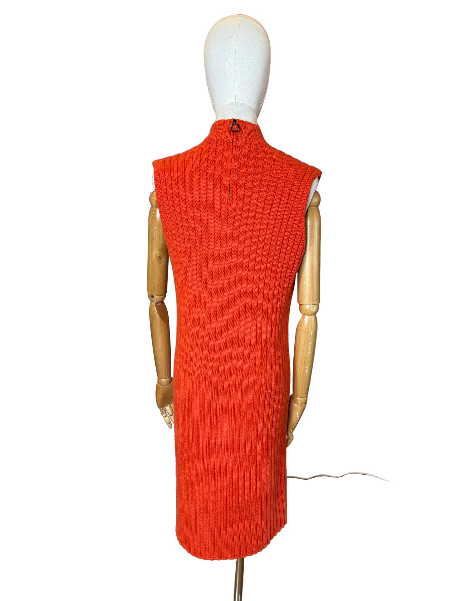 1990s Wide Rib Tangelo Knit Set