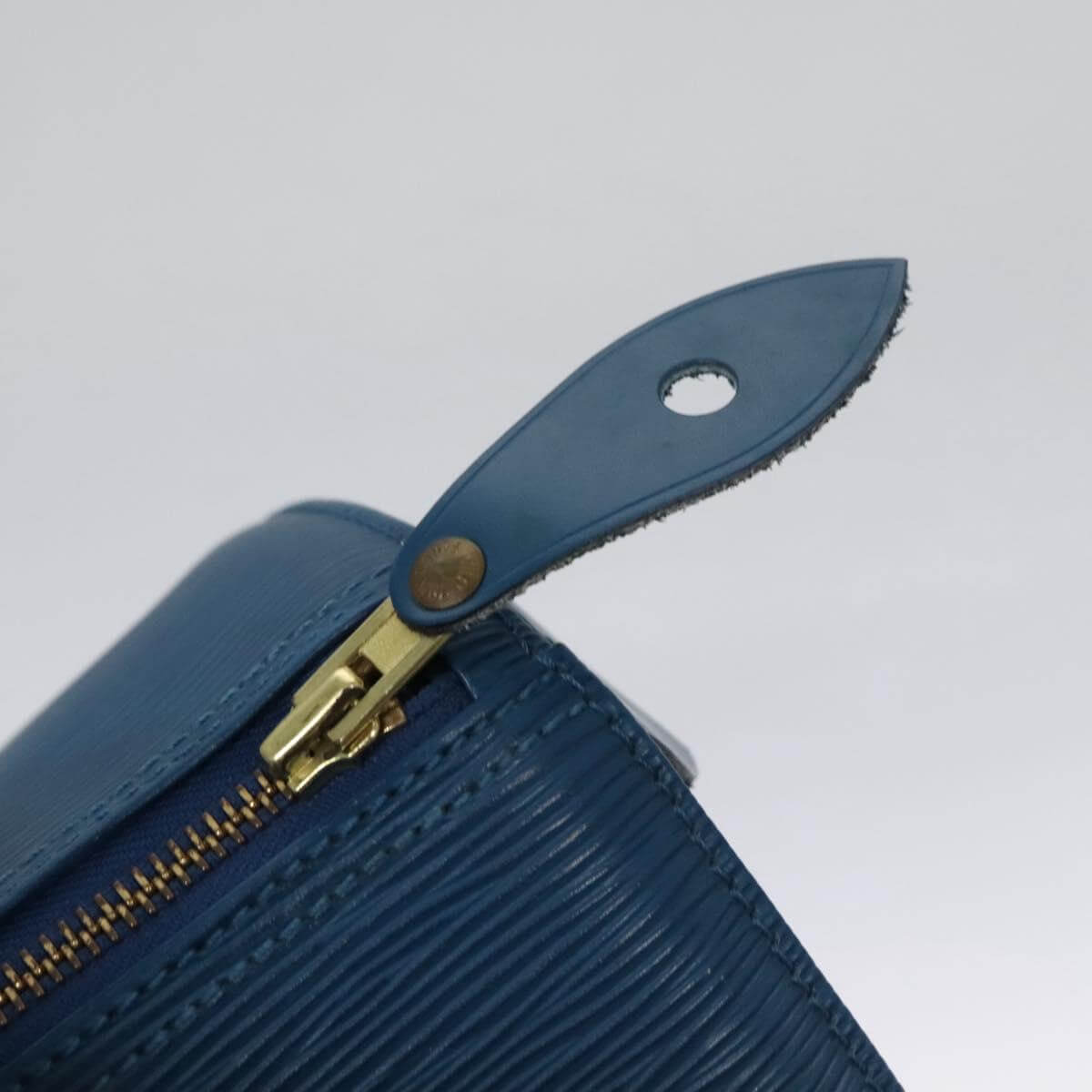 Louis Vuitton Blue Epi Speedy 25 2000s