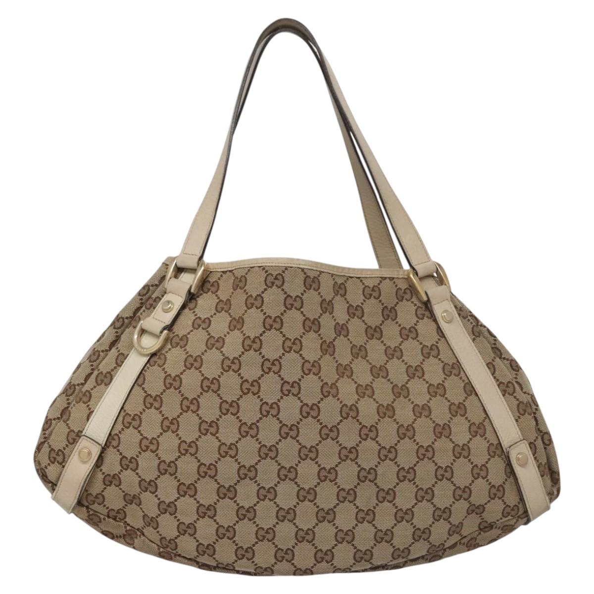 Gucci GG Canvas Shoulder Bag "Abbey Tote" Y2K