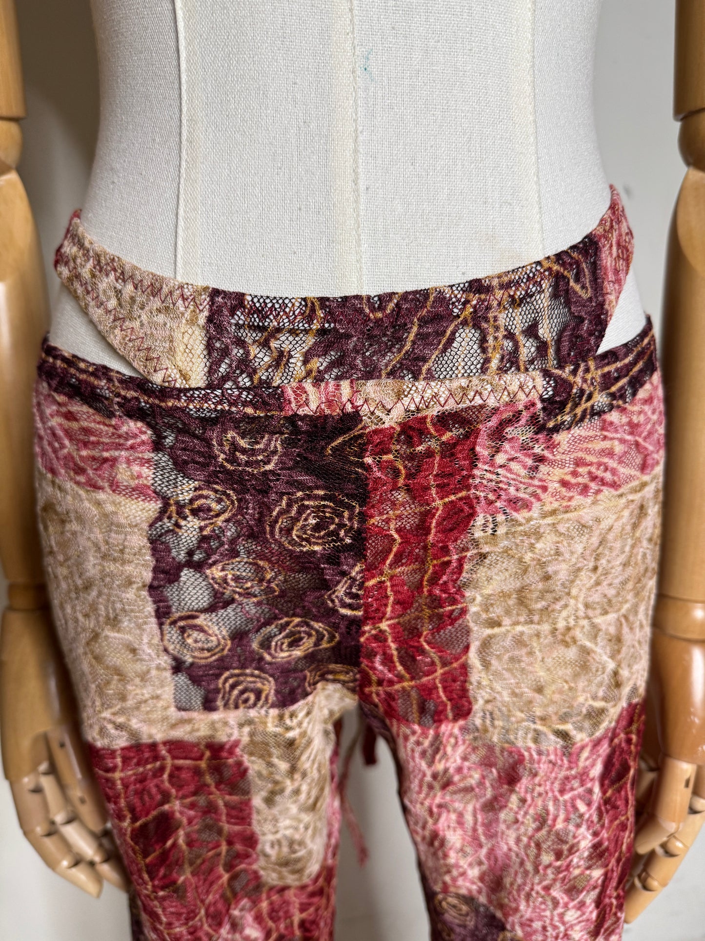 1980s Lace Performance Wear Set