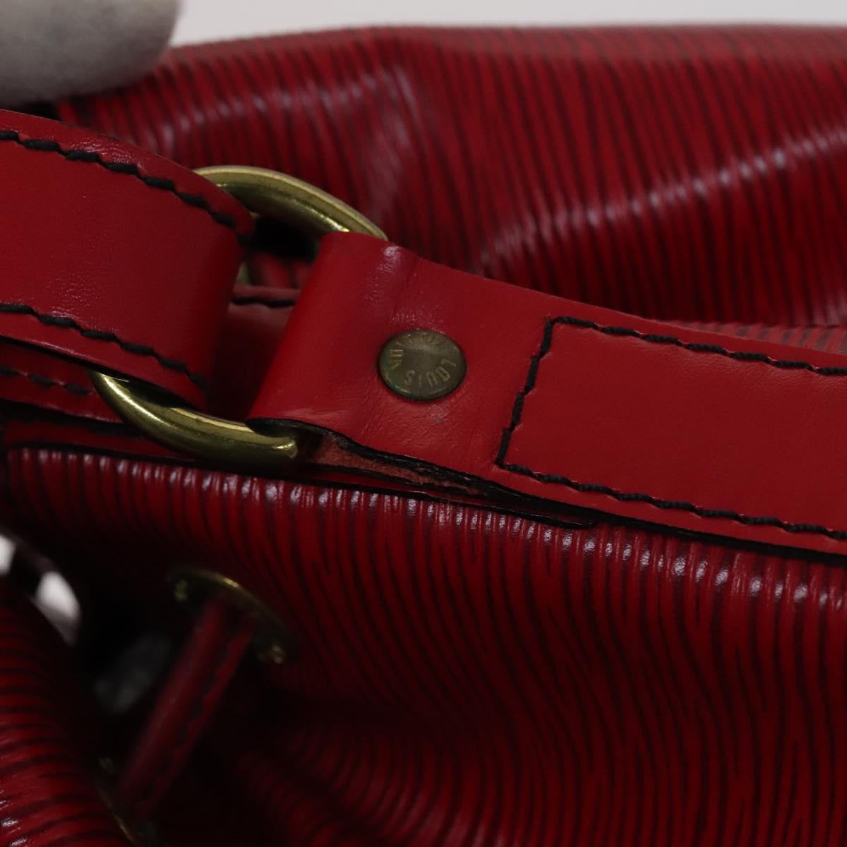 Louis Vuitton, Epi Petit Noe Shoulder Bag in Red 1989