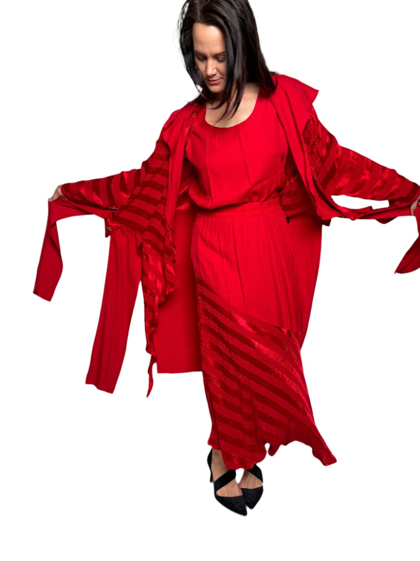 HeartsField, Red 3-Piece Set 1980s
