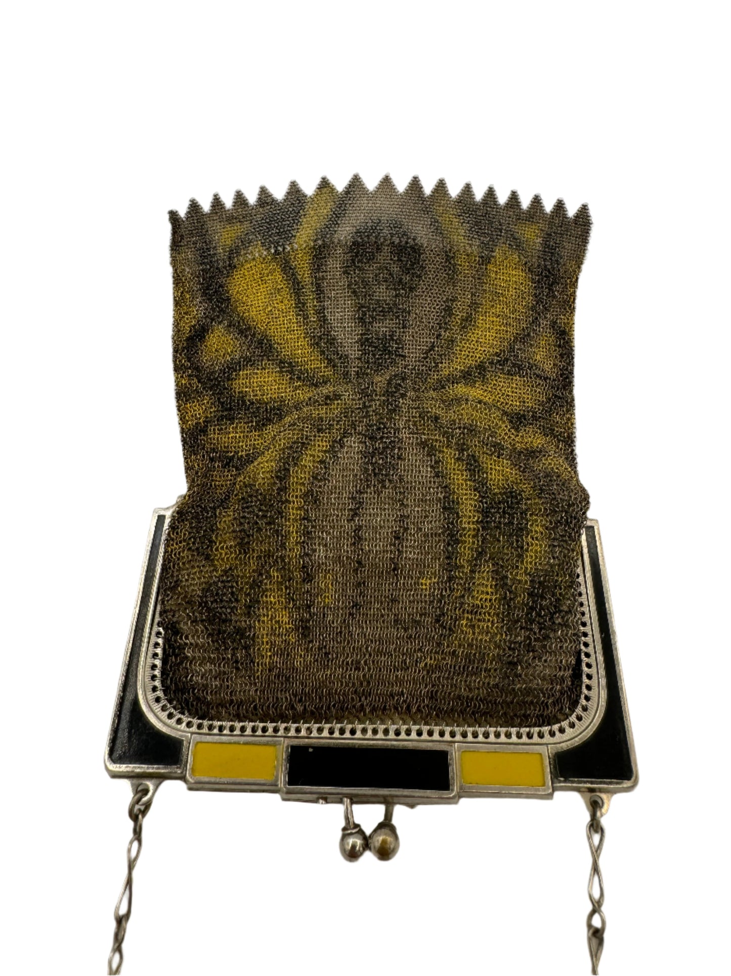 Whiting & Davis Butterfly Mesh Butterfly Purse 1920s