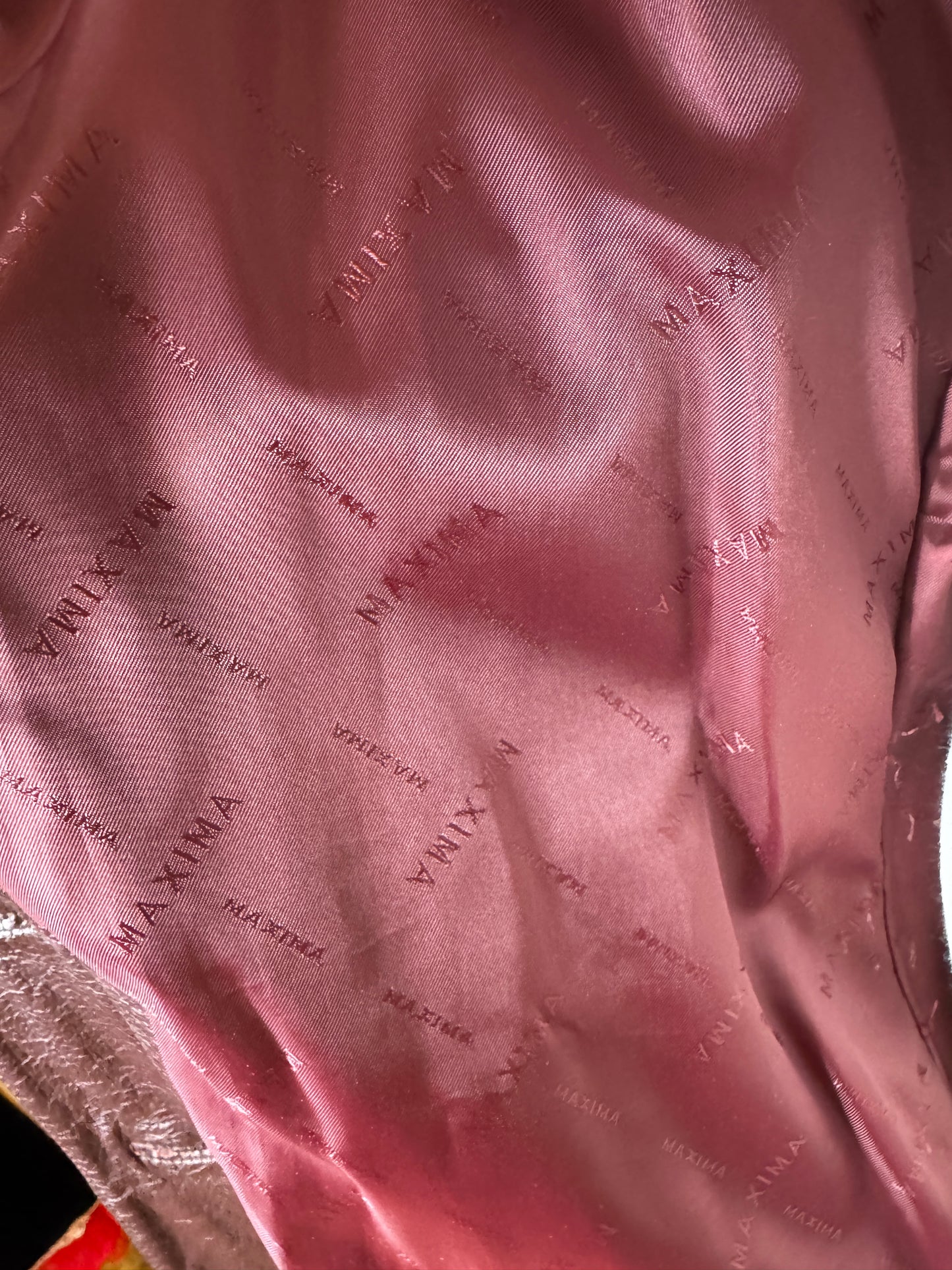 1990s Wilsons Leather Burgundy & Brown Trench