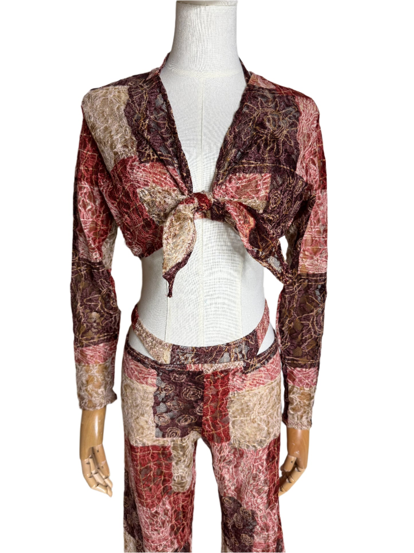 1980s Lace Performance Wear Set