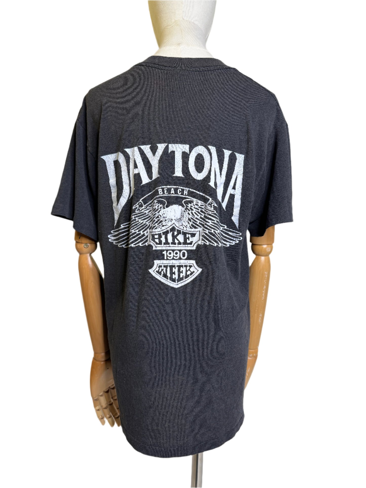 Harley Davidson Daytona Eagle 3 D Emblem 1988 T-Shirt