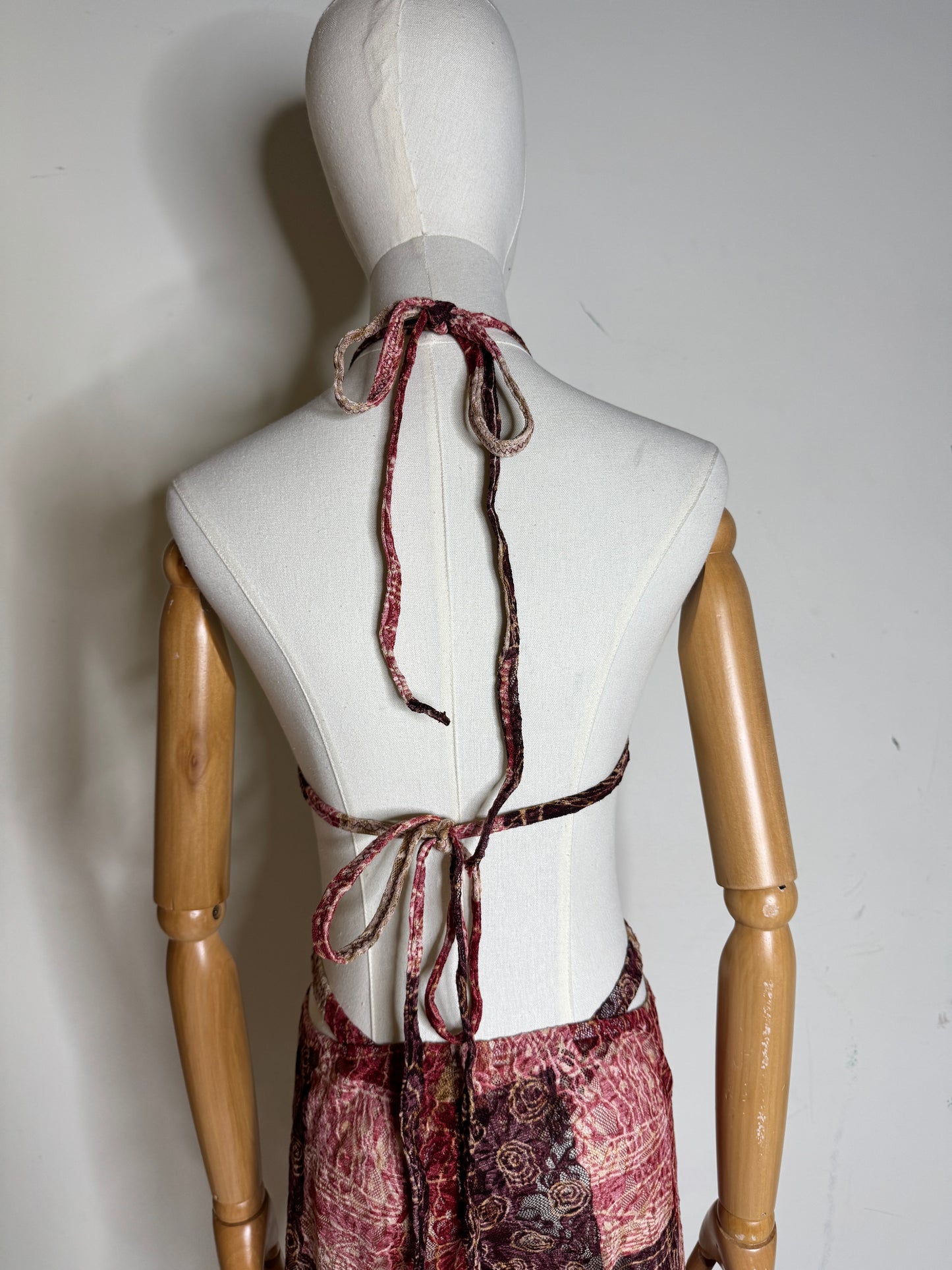 1980s Lace Performance Wear Set