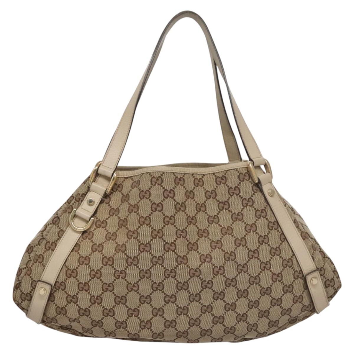 Gucci GG Canvas Shoulder Bag "Abbey Tote" Y2K