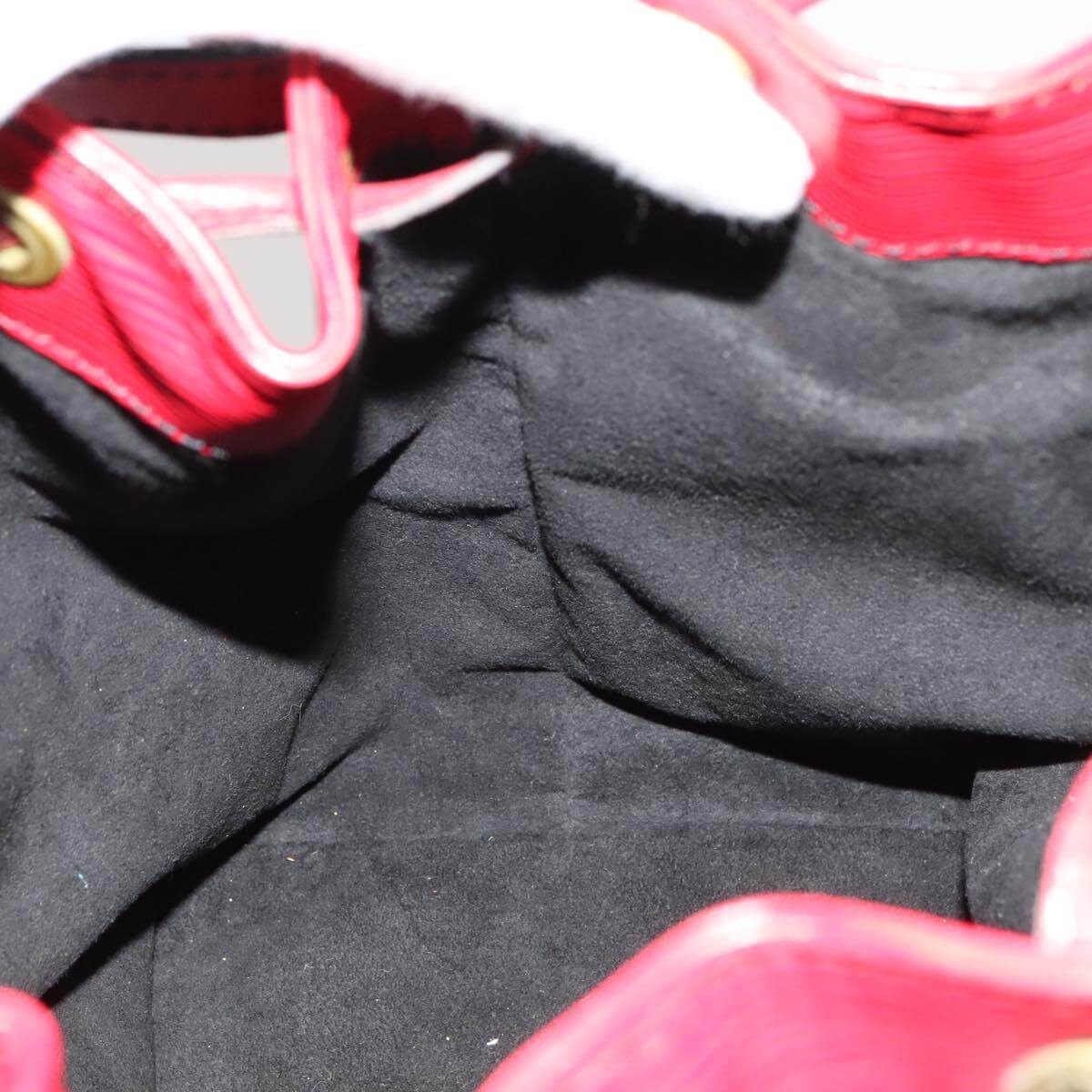 Louis Vuitton, Epi Petit Noe Red Shoulder Bucket Bag 1980s