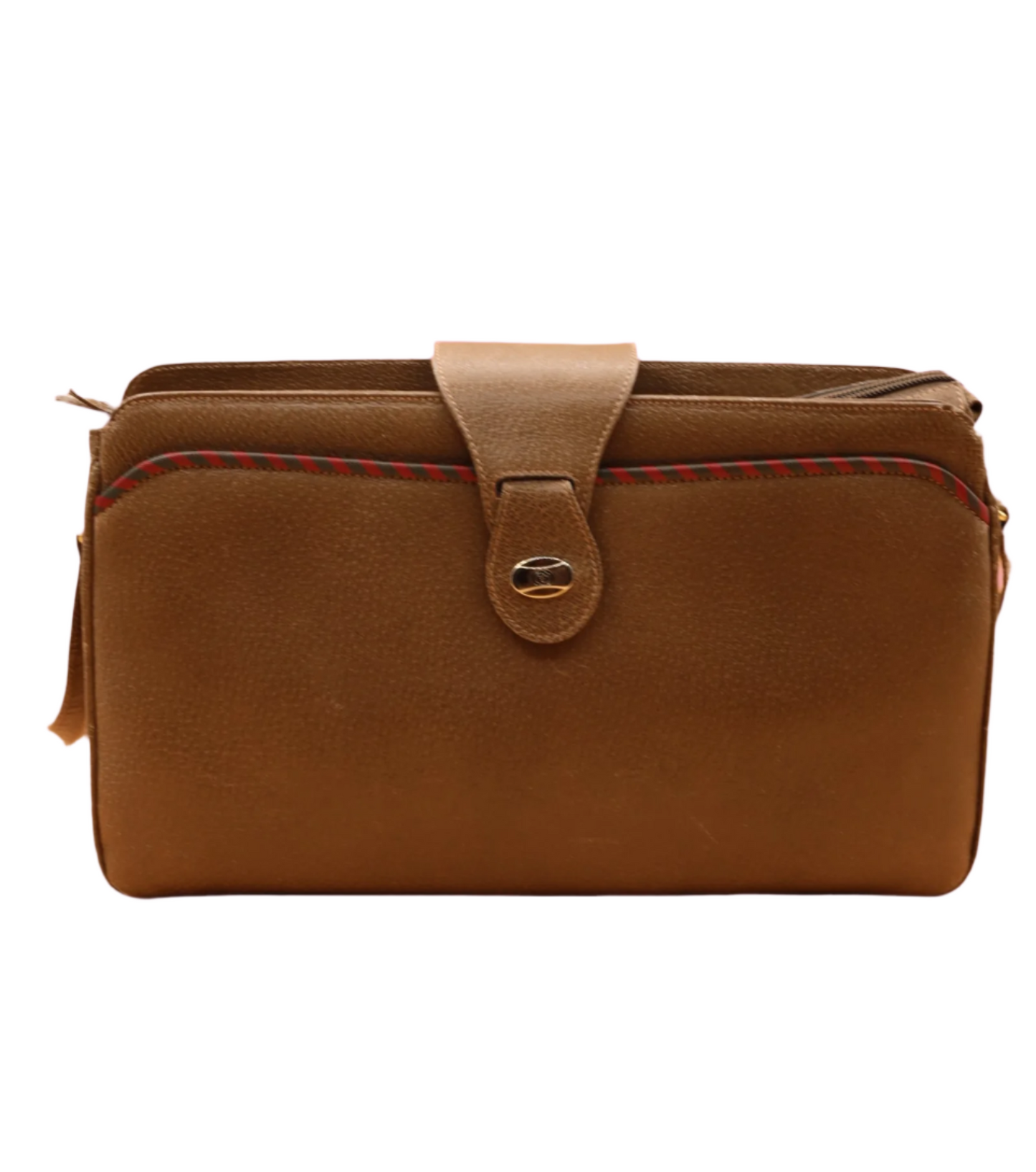 Gucci, Brown Leather Clutch 1980s