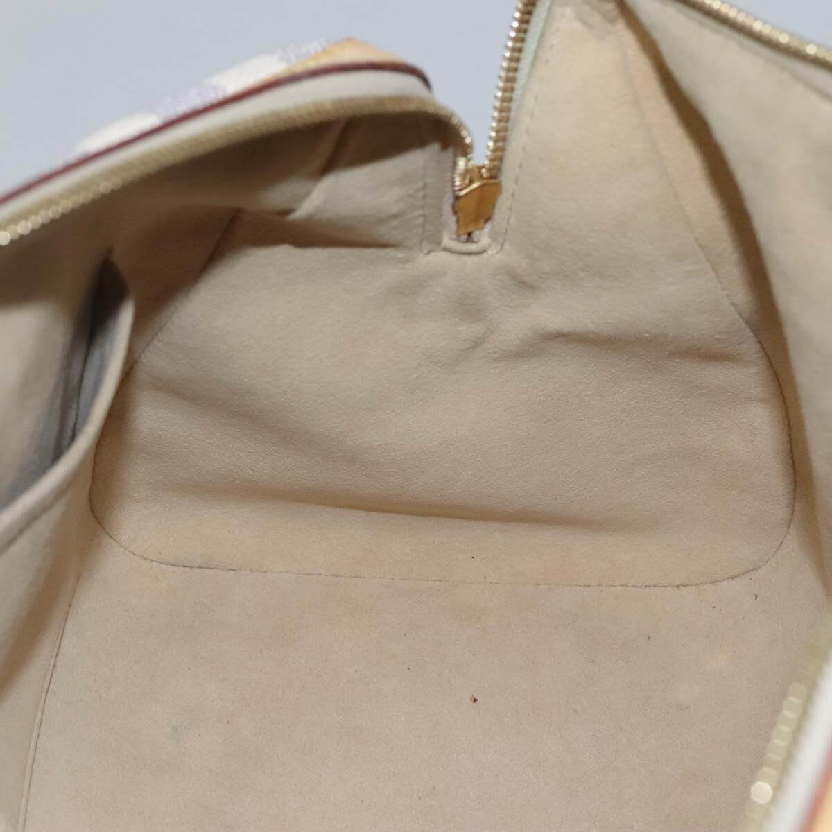 Louis Vuitton Damier Azur Handbag White 2000s