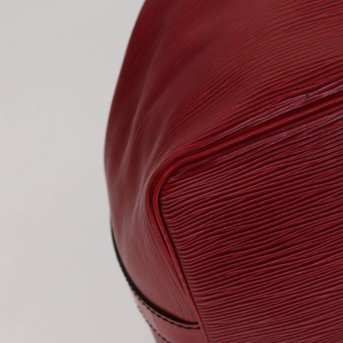 Louis Vuitton, Epi Petit Noe Red Shoulder Bucket Bag 1980s