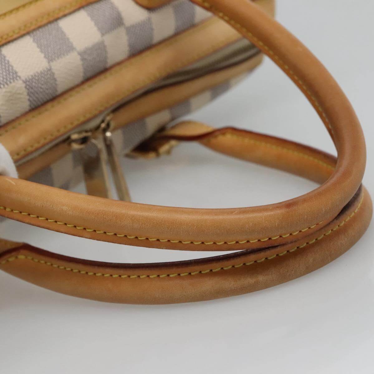 Louis Vuitton Damier Azur Handbag White 2000s