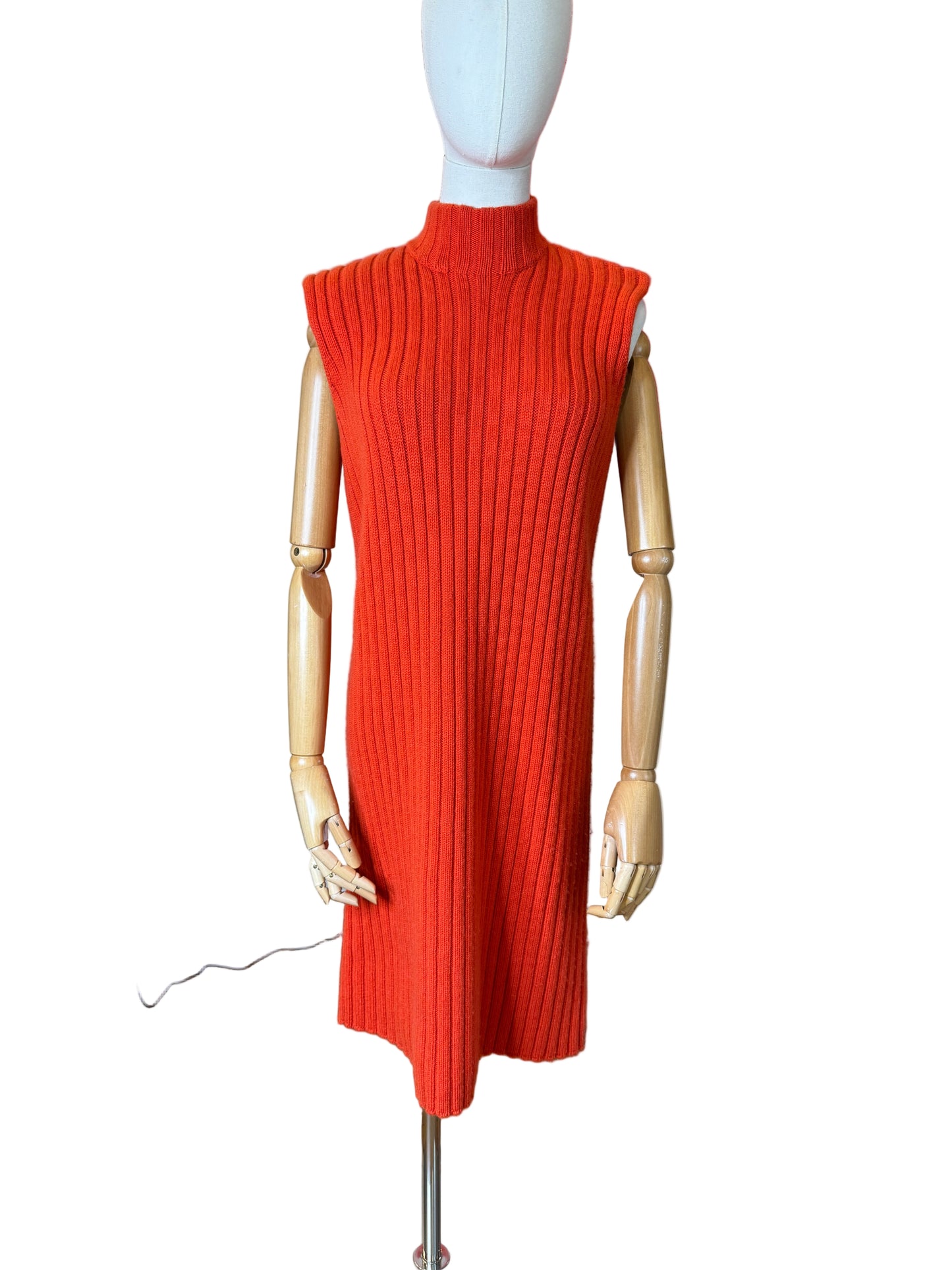 1990s Wide Rib Tangelo Knit Set