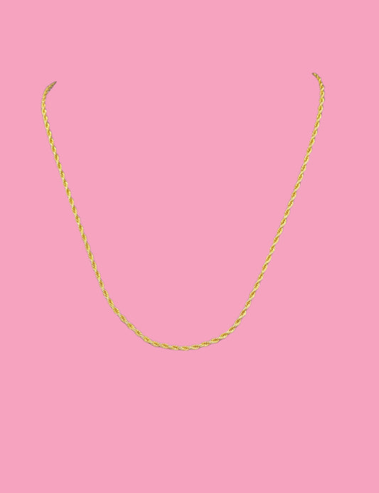Givenchy, Twisted Rope Necklace 1980s