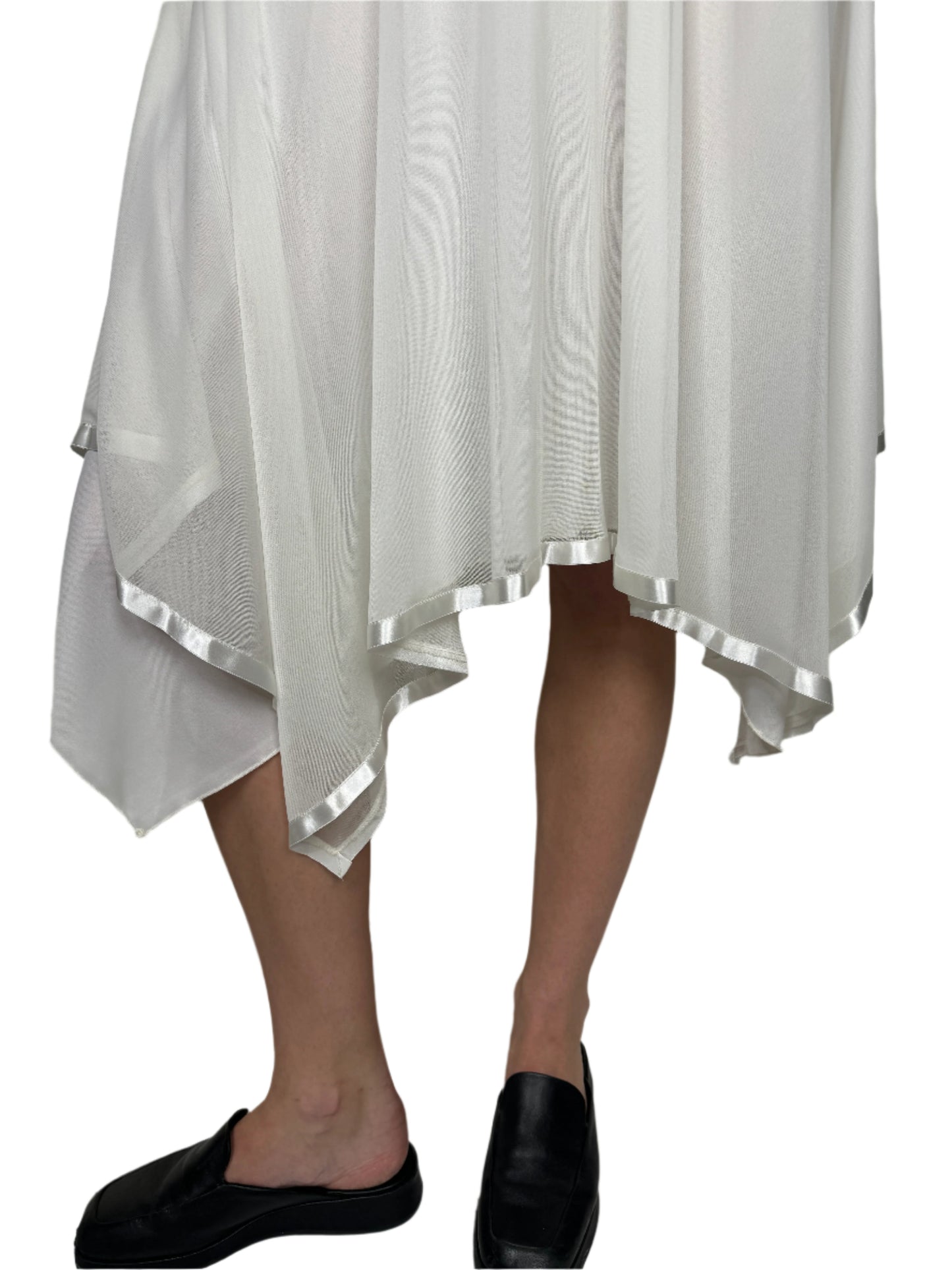 White Handkerchief Dress 1990s