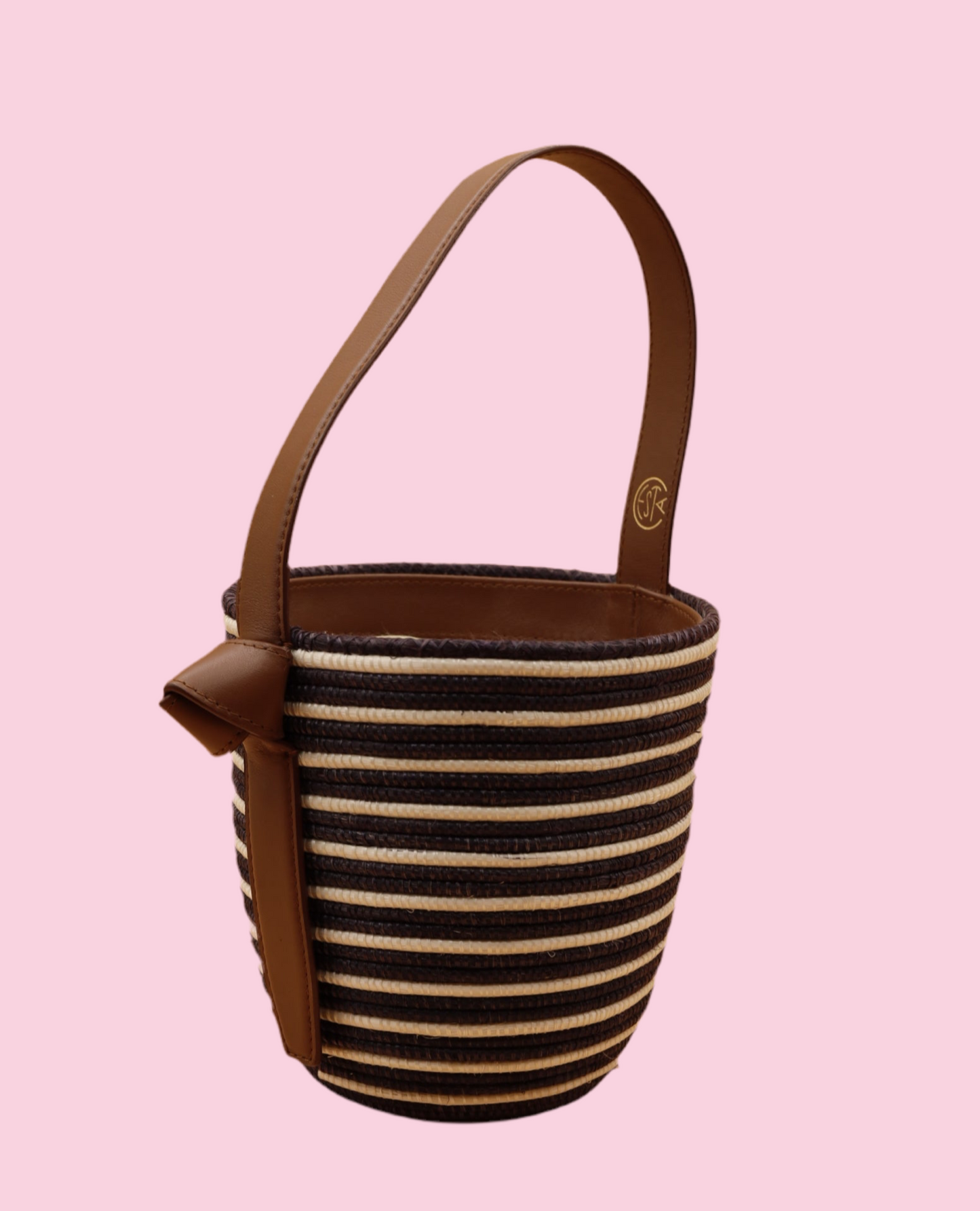 Cesta Collective, Breton Pail Rattan Purse Y2K