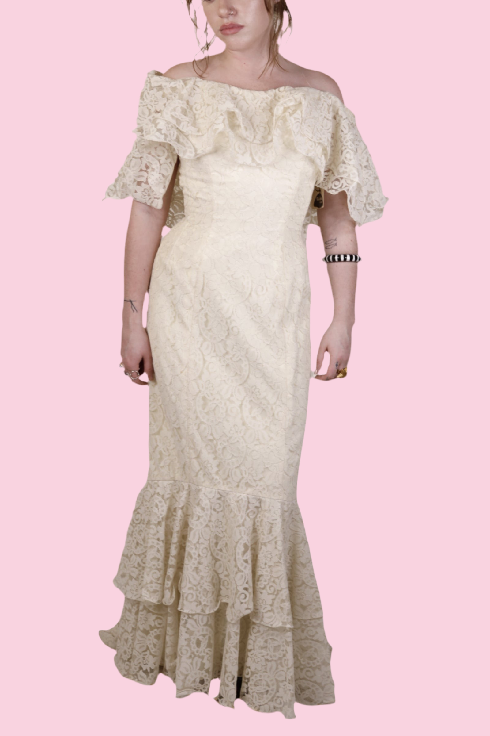 Mike Benet, Lace Dress 1960s dba House of Strut Mike Benet, Lace Dress 1960s dba House of Strut