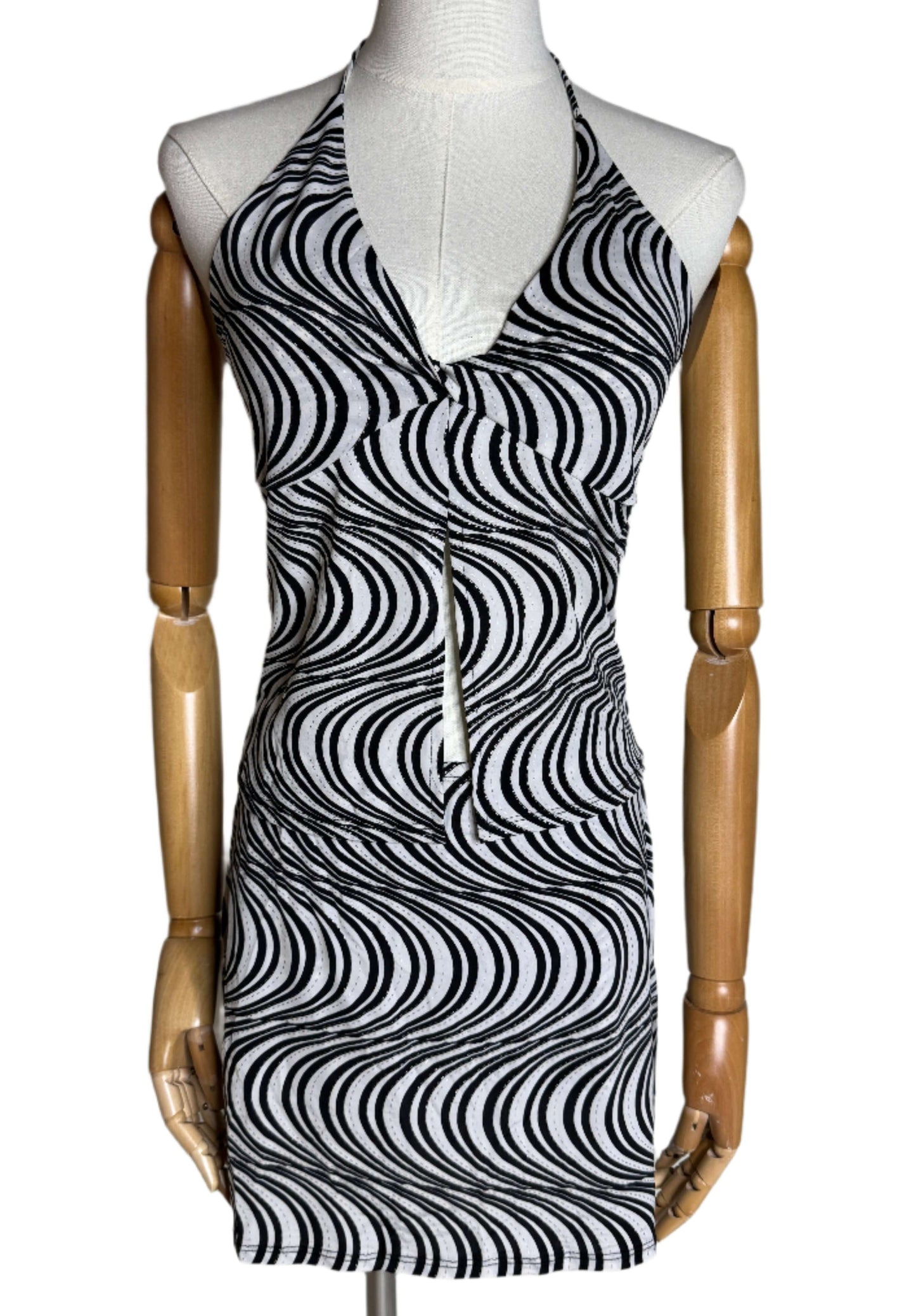 Black & White 1980s Disco Set