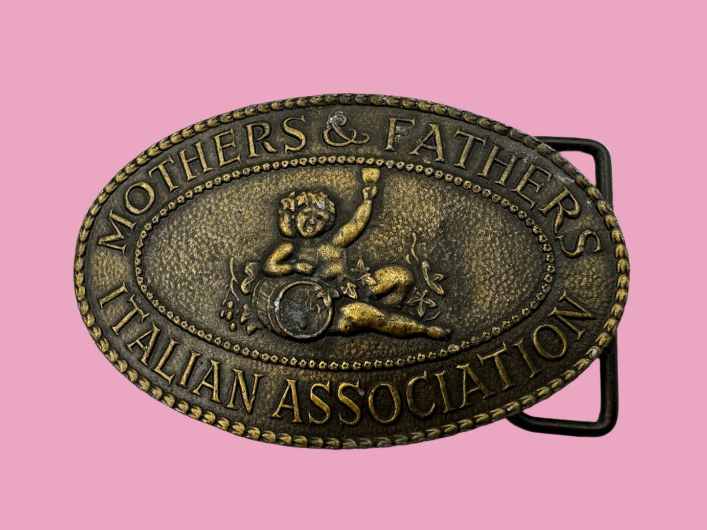 Brass Buckle, Italian Assoc 1970s