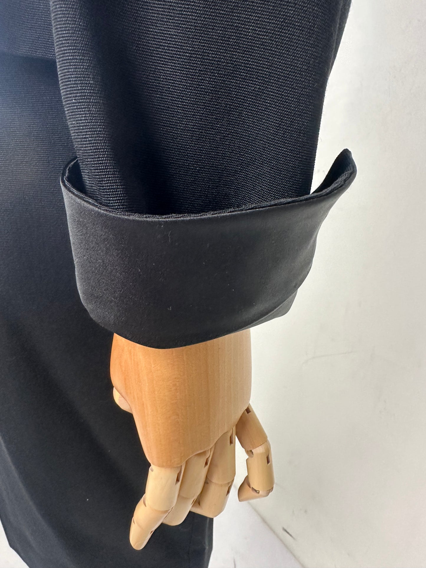 Christian Dior, Black Jacket & Skirt Suit Set 1980s