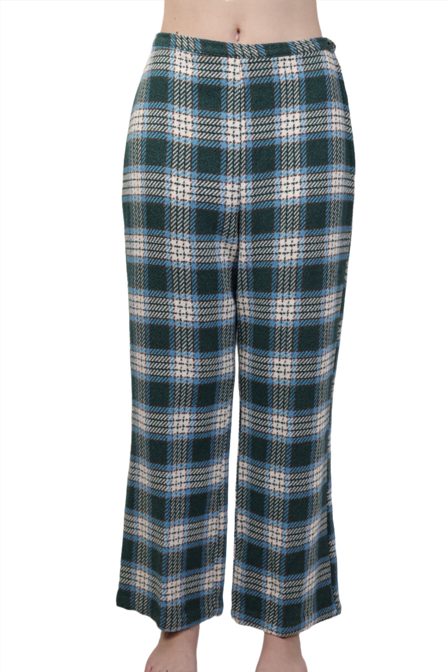 Plaid Wool Pants 1960s