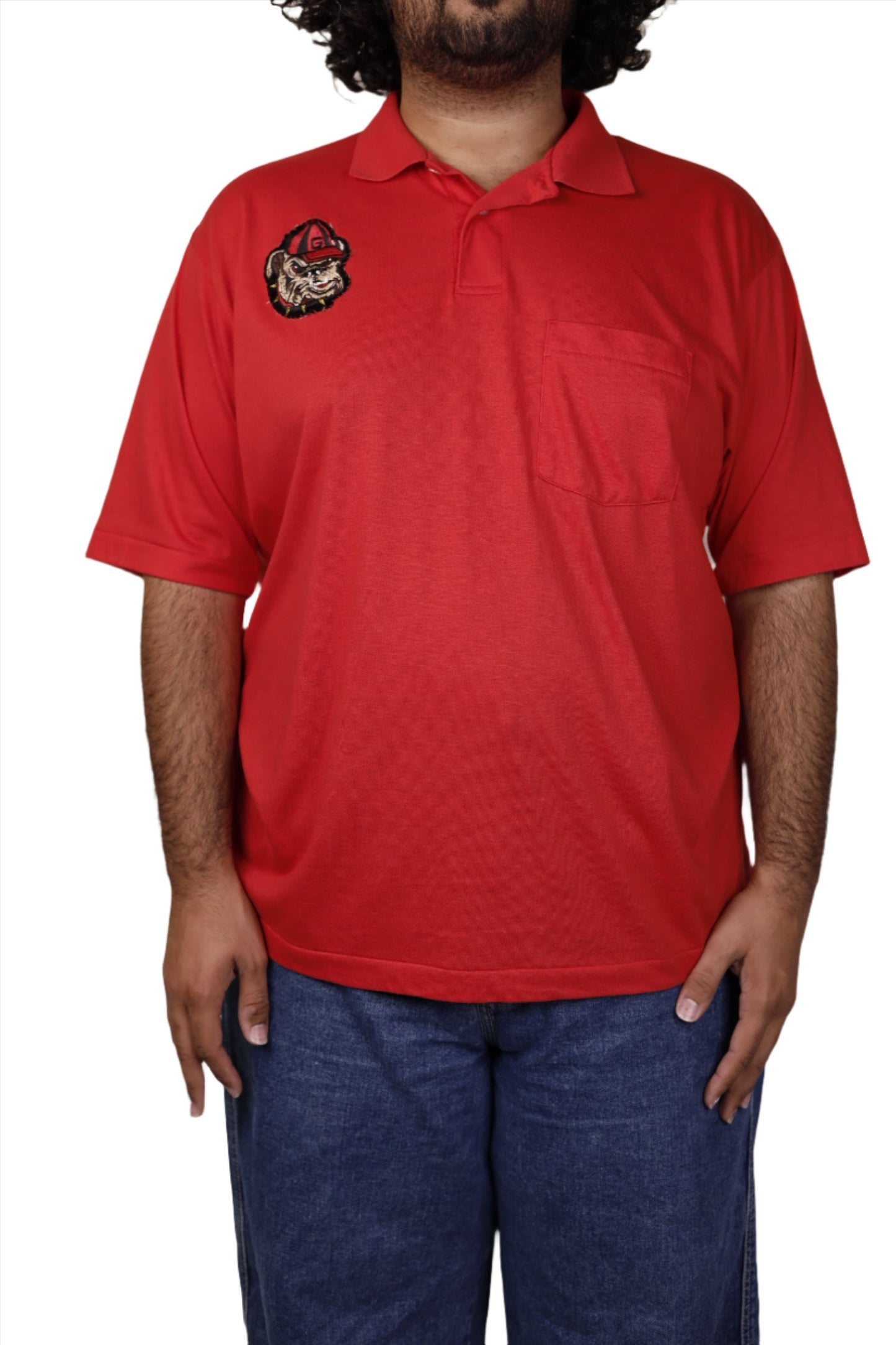 UGA Game Day Shirt Patch 1980s