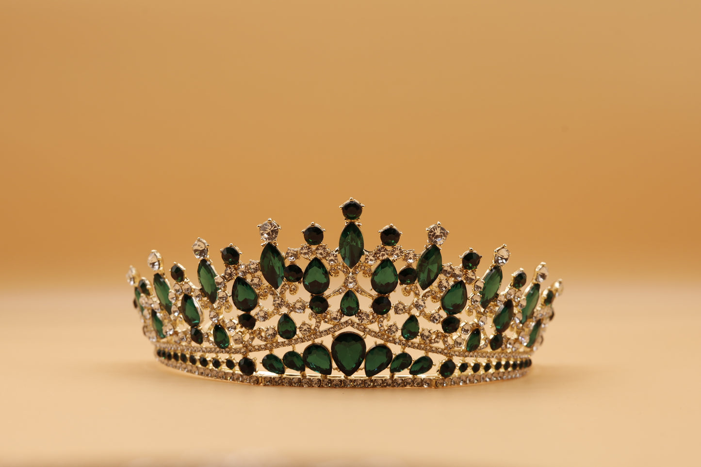 Emerald & Gold Tiara 1980s