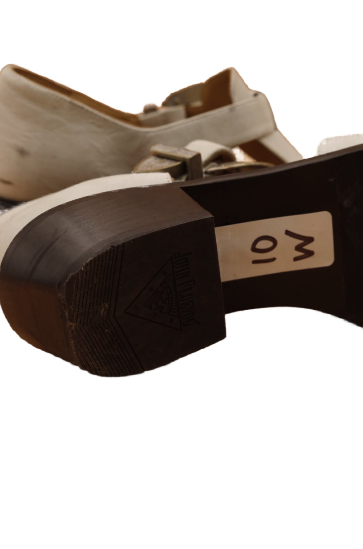 Fluevog Cream Suede Booties W 10 Y2K