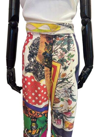 Moschino, Couture Line, Stained Pants, 1990s