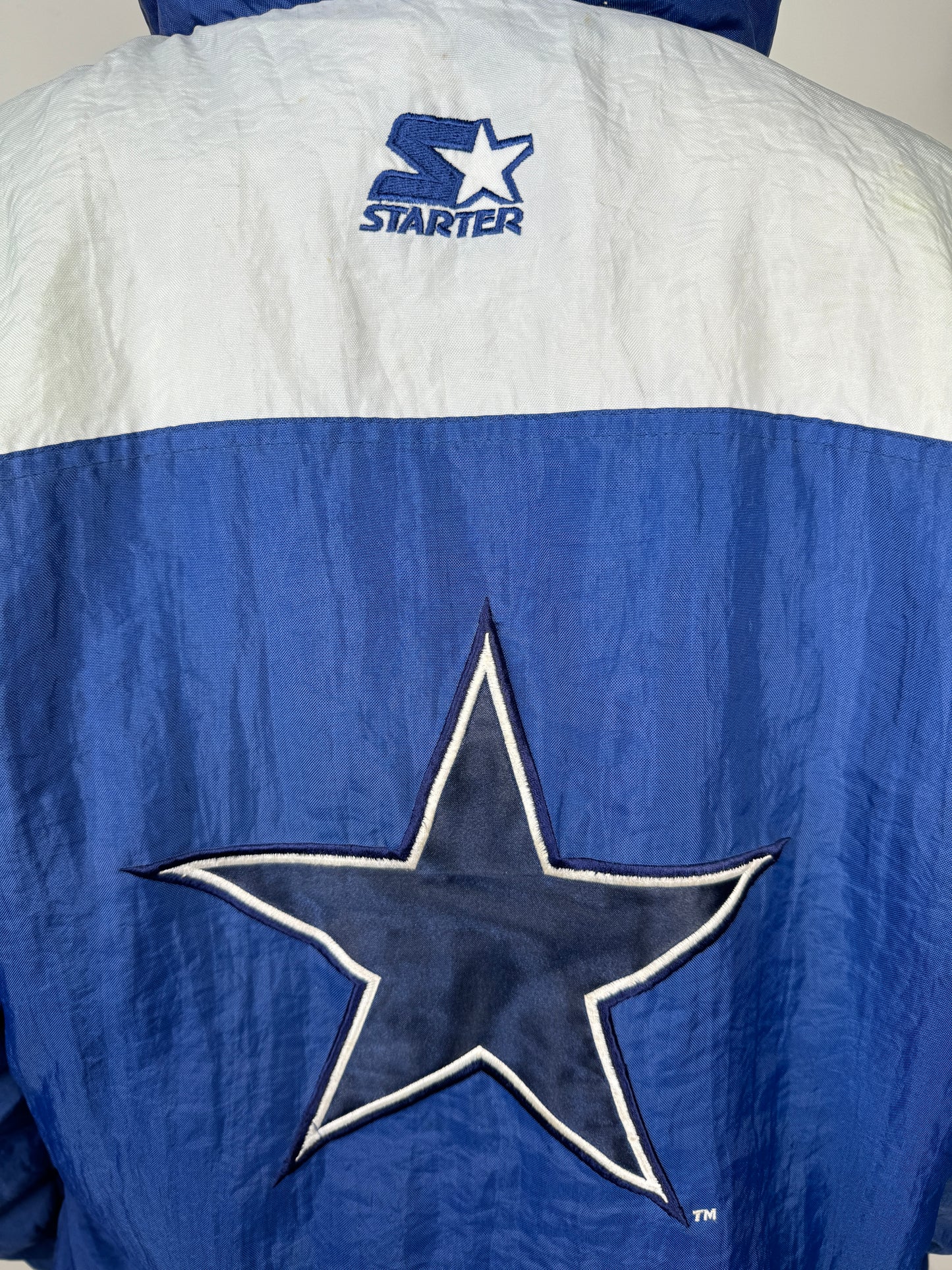 Starter Dallas Cowboys Jacket w/ Hood 1990s