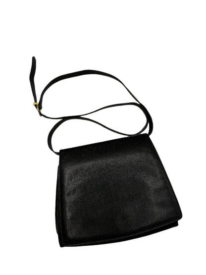 Ferragamo, Black Lizard Purse 1960s