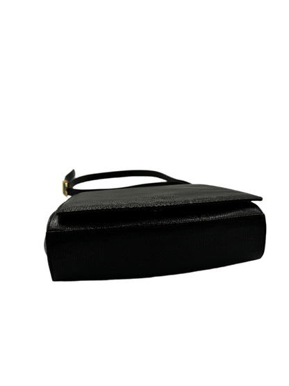 Ferragamo, Black Lizard Purse 1960s