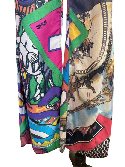 Moschino, Couture Line, Stained Pants, 1990s