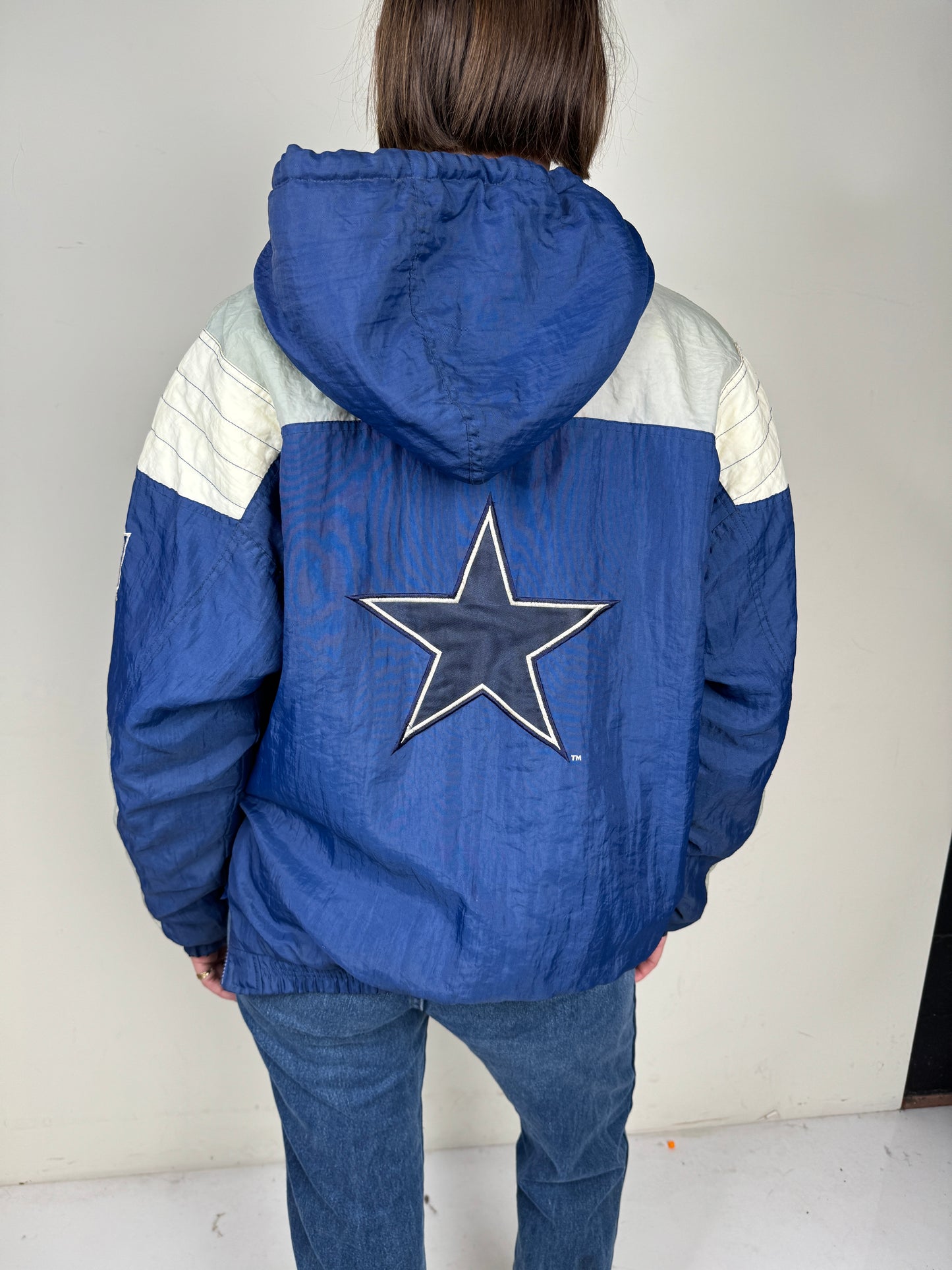 Starter Dallas Cowboys Jacket w/ Hood 1990s