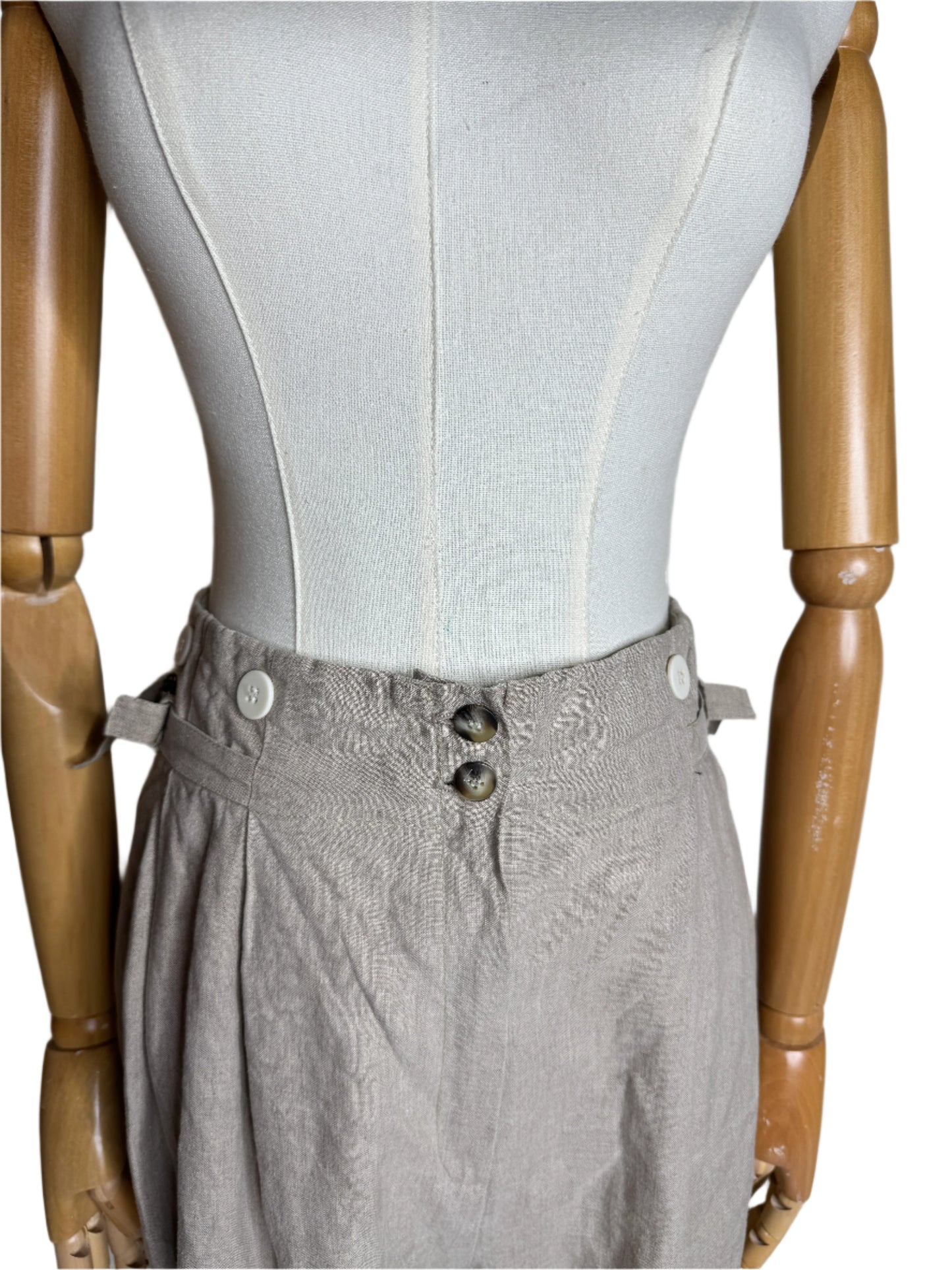 Wheaton & Katz Suspender Button Pants 1980s