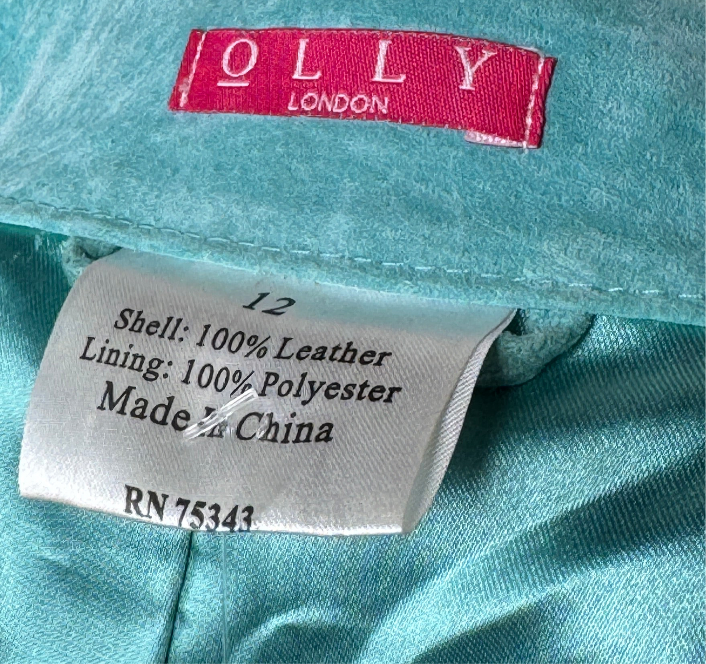 1980s Sky Blue Moto Jacket