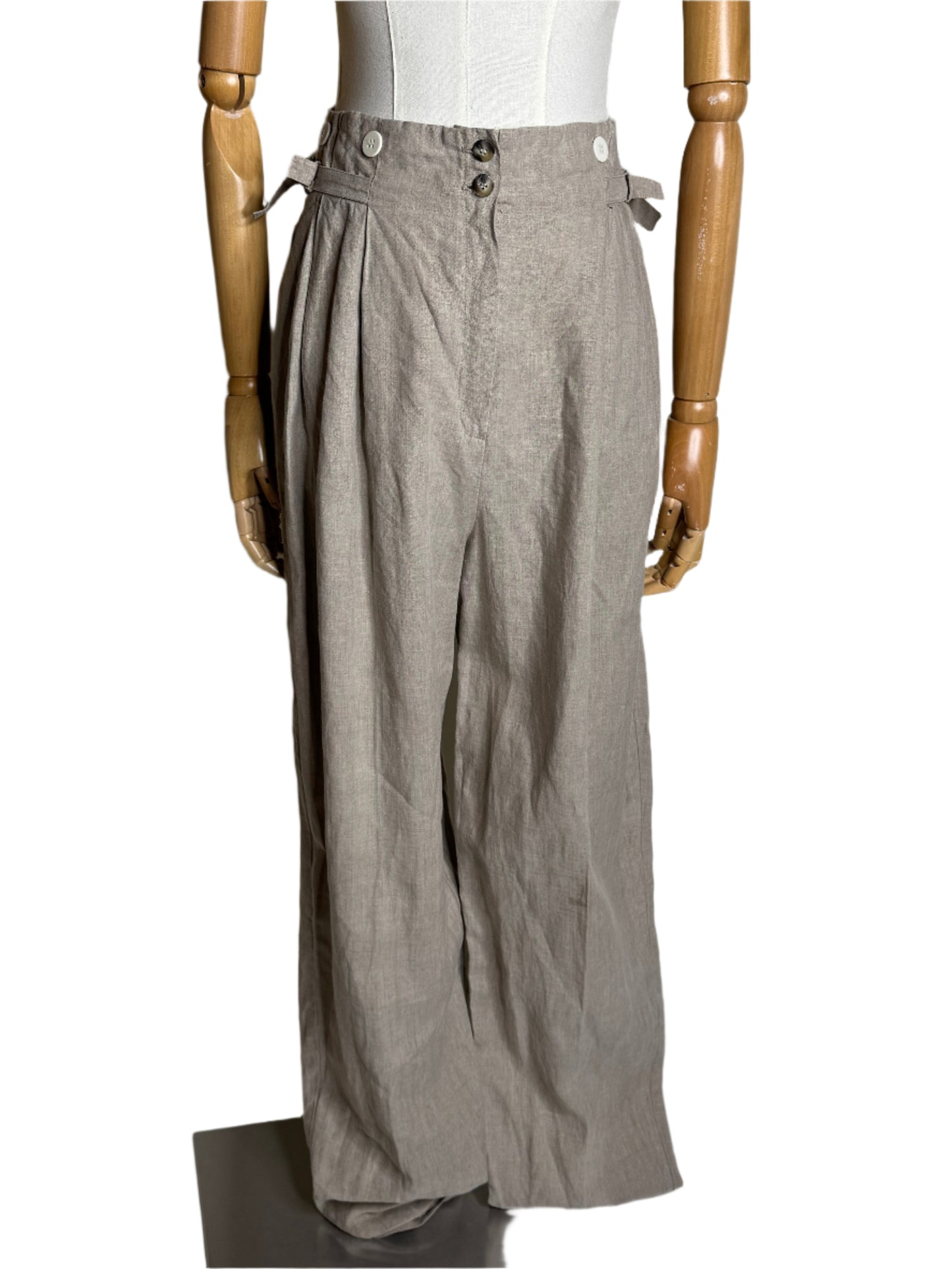 Wheaton & Katz Suspender Button Pants 1980s