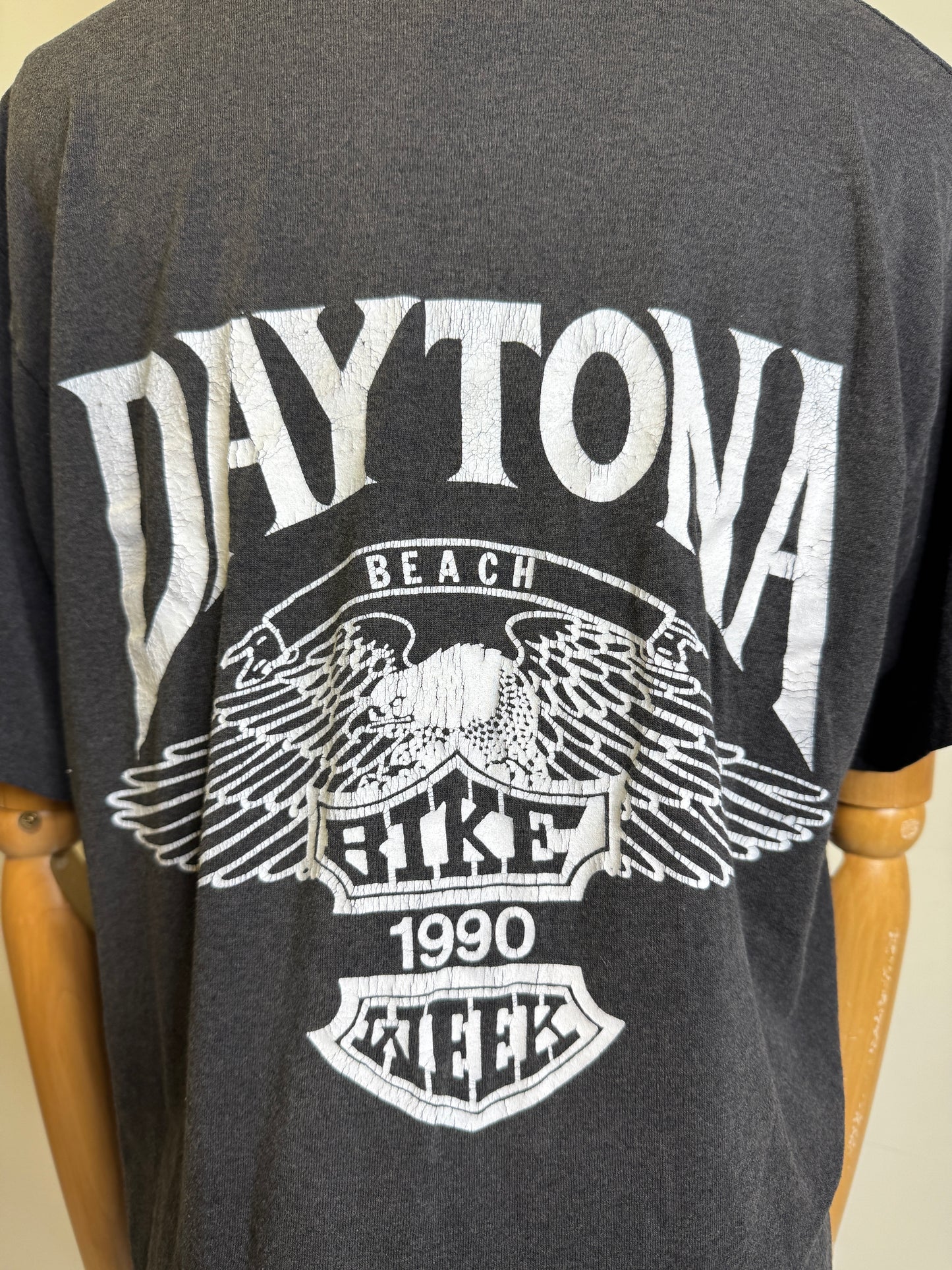 Harley Davidson Daytona Eagle 3 D Emblem 1988 T-Shirt