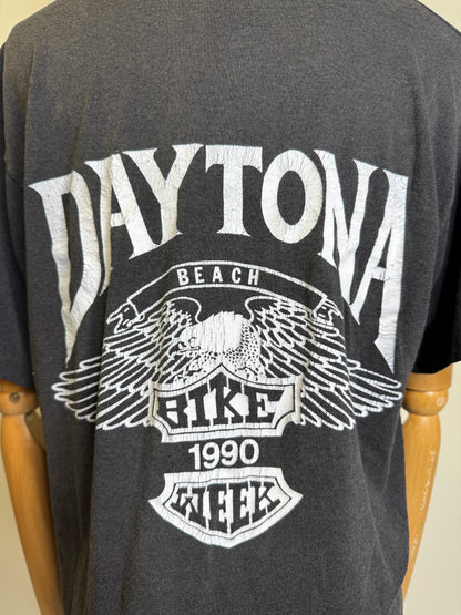 Harley Davidson Daytona Eagle 3 D Emblem 1988 T-Shirt