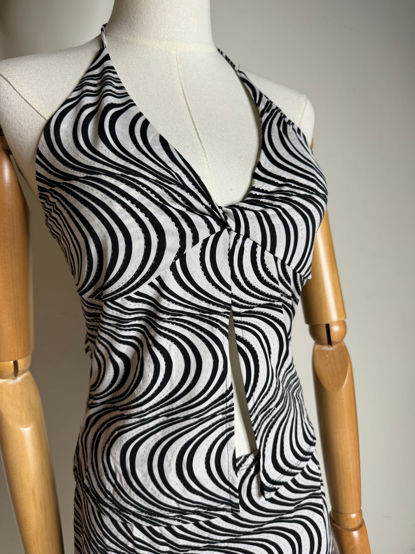 Black & White 1980s Disco Set