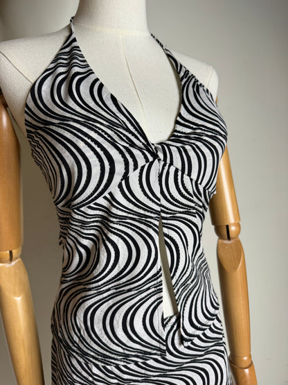 Black & White 1980s Disco Set