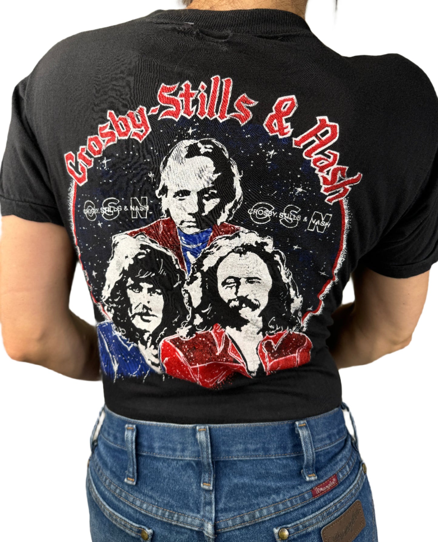 Crosby, Stills & Nash Band T-Shirt 1980s