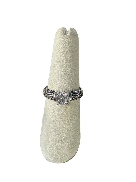 Sterling Silver and CZ Ring