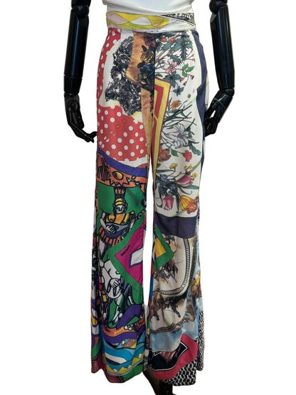 Moschino, Couture Line, Stained Pants, 1990s