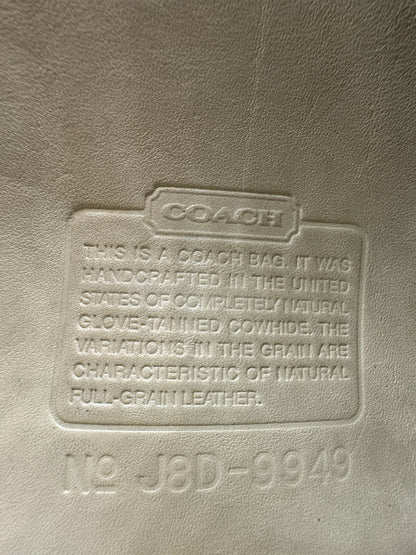 Coach Cream  Oliver Legacy Bag USA 1970s