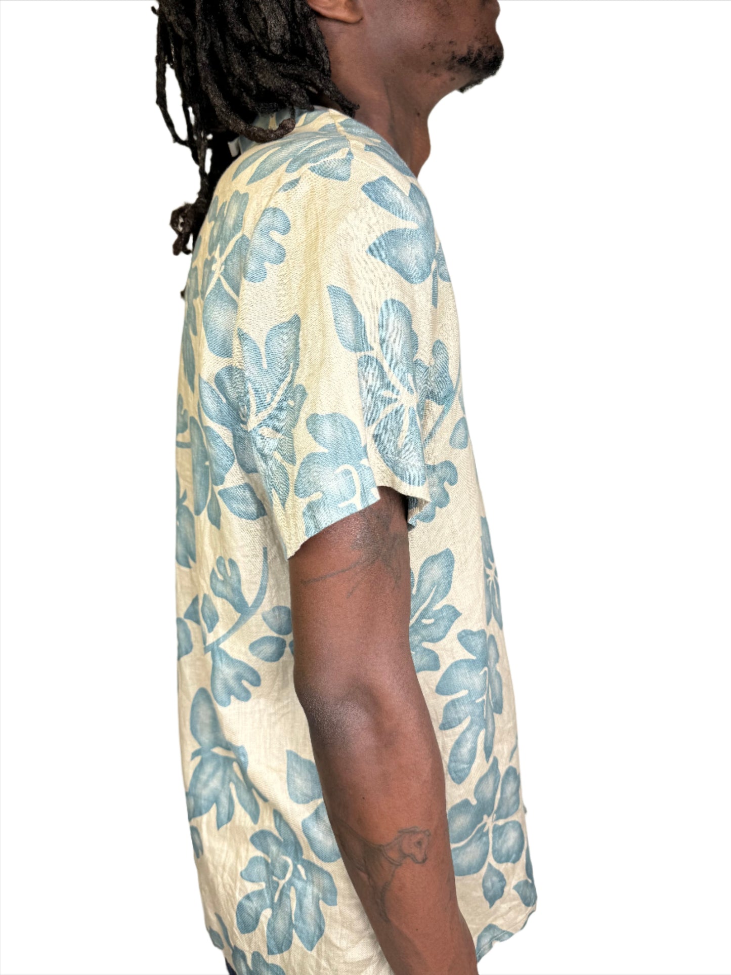 Spooner, Tropical Linen Shirt 1990s