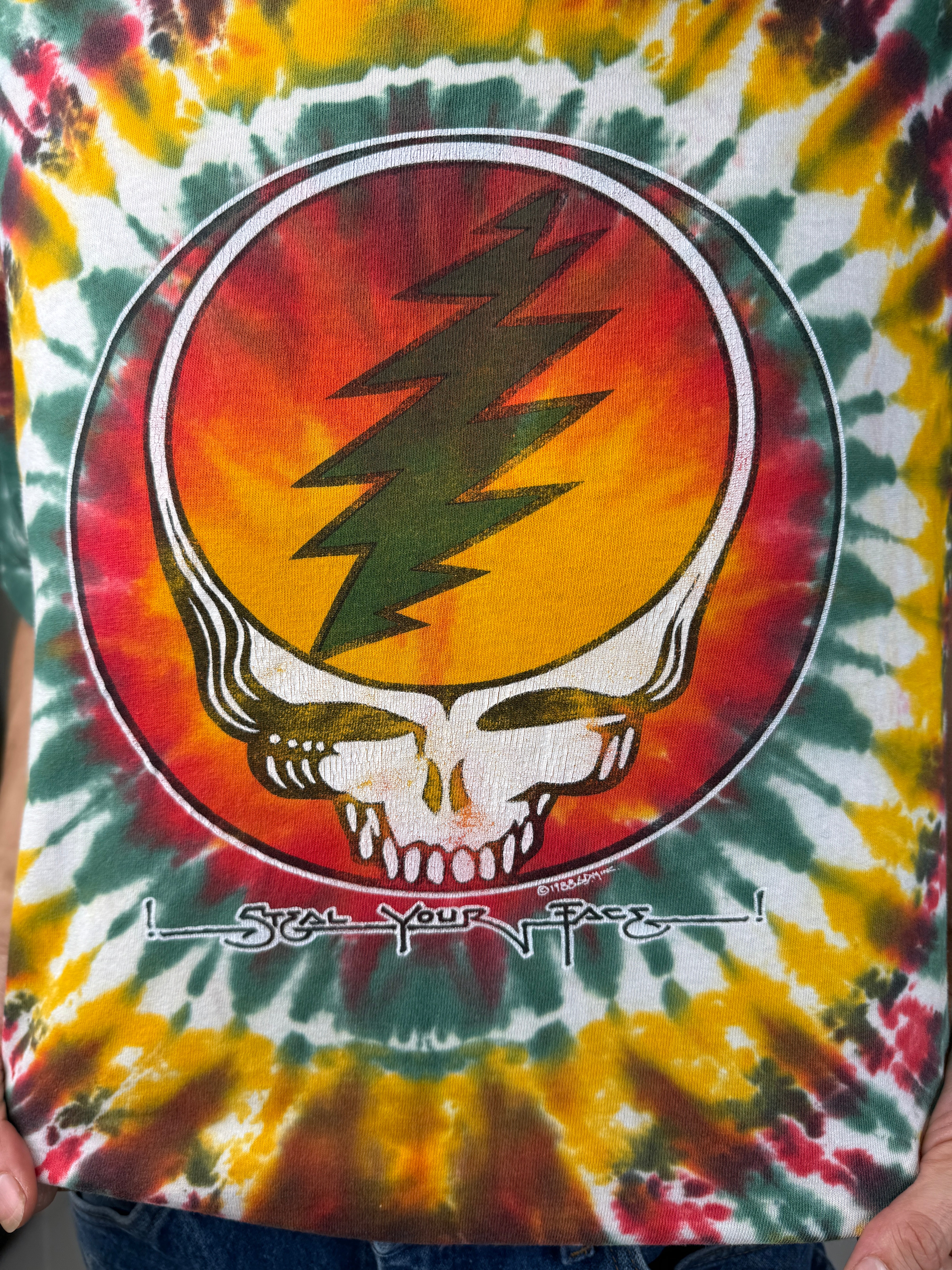 1988 2024 Grateful Dead Steal Your Face Concert Tour Shirt