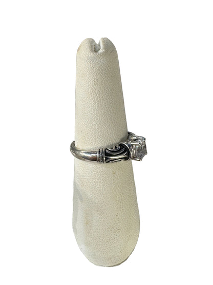 Sterling Silver and CZ Ring