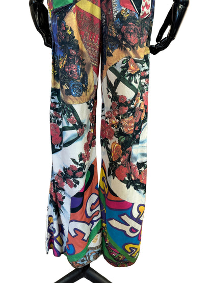 Moschino, Couture Line, Stained Pants, 1990s